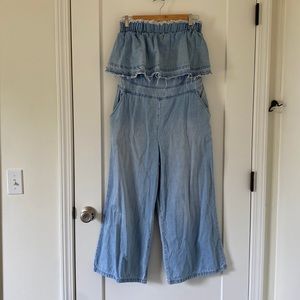 Umgee Flare Pants Romper